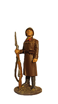 Soldado de División de Infantería, Ejército Soviético, 1941, 1:32, Eaglemoss 