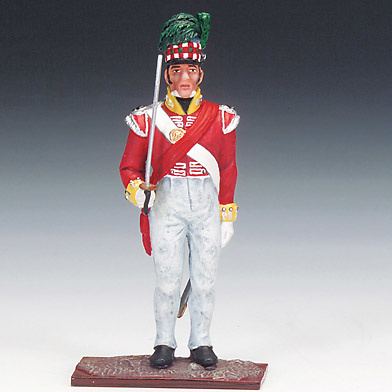 Soldado de Infantería Británico, Rgto. 79 Cameron, Highlanders, 1815, 1:24, Schuco 