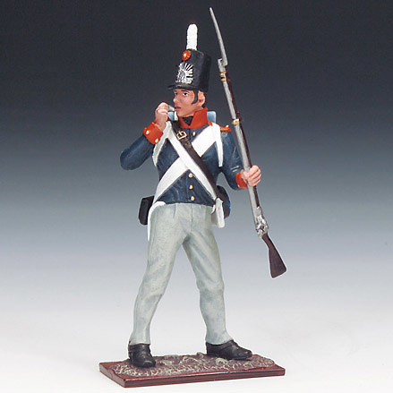 Soldado del Ejército Holandés, Milicia Nacional, 1815, 1:24, Schuco 
