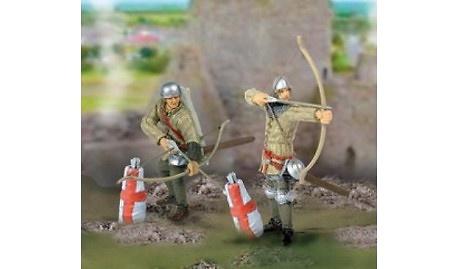 Soldados Medievales más accesorios, 1:32, Forces of Valor 
