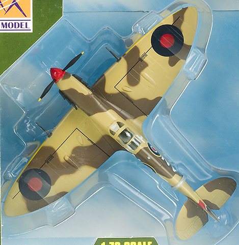 Spitfire MKV/TROP, RAF 417 Sqn, 1942, Easy Model 