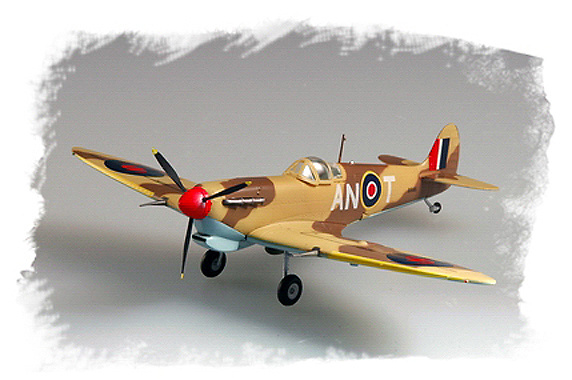 Spitfire MKV/TROP, RAF 417 Sqn, 1942, Easy Model 