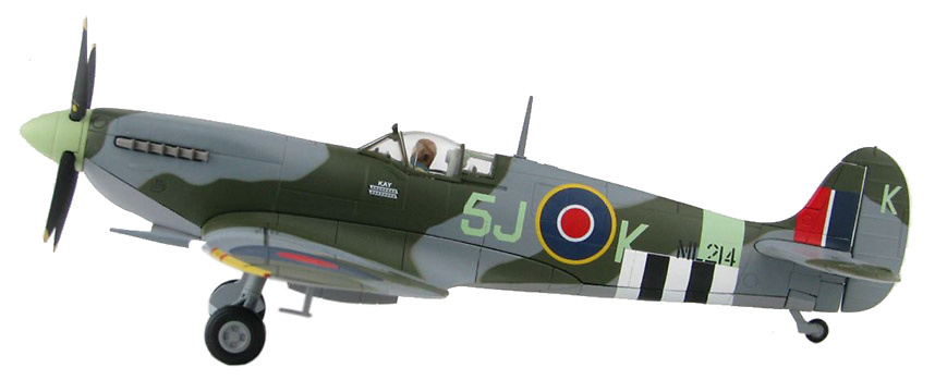 Hobby Master 1:48 HA8320 Spitfire Mk IXc ML214 Johnny plagis RAF harrowbeer 1944 