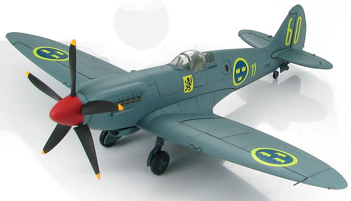 Spitfire PR.XIX 1st Flight F11 Wing, Swedish Air Force, 1:48, Hobby Master 