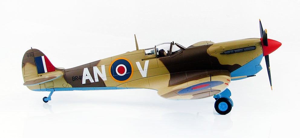 Spitfire Vb Trop No.417 Sqn., BR487/AN-V, Tunisia 1943, 1:48, Hobby Master 