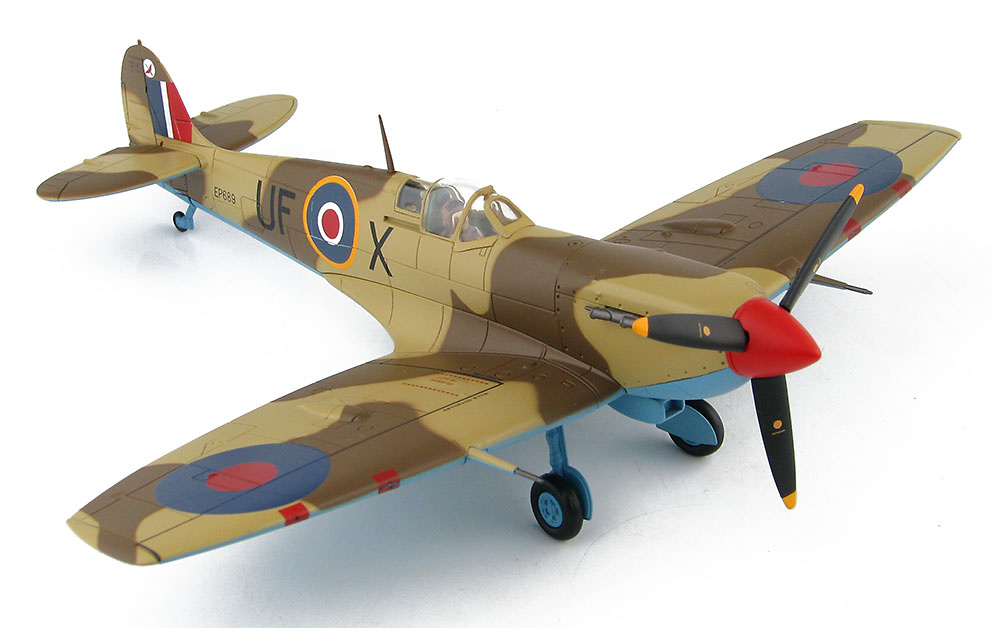 Spitfire Vb Trop No.601 Sqn., EP689/UF-X, , Libya, December 1942, 1:48, Hobby Master 
