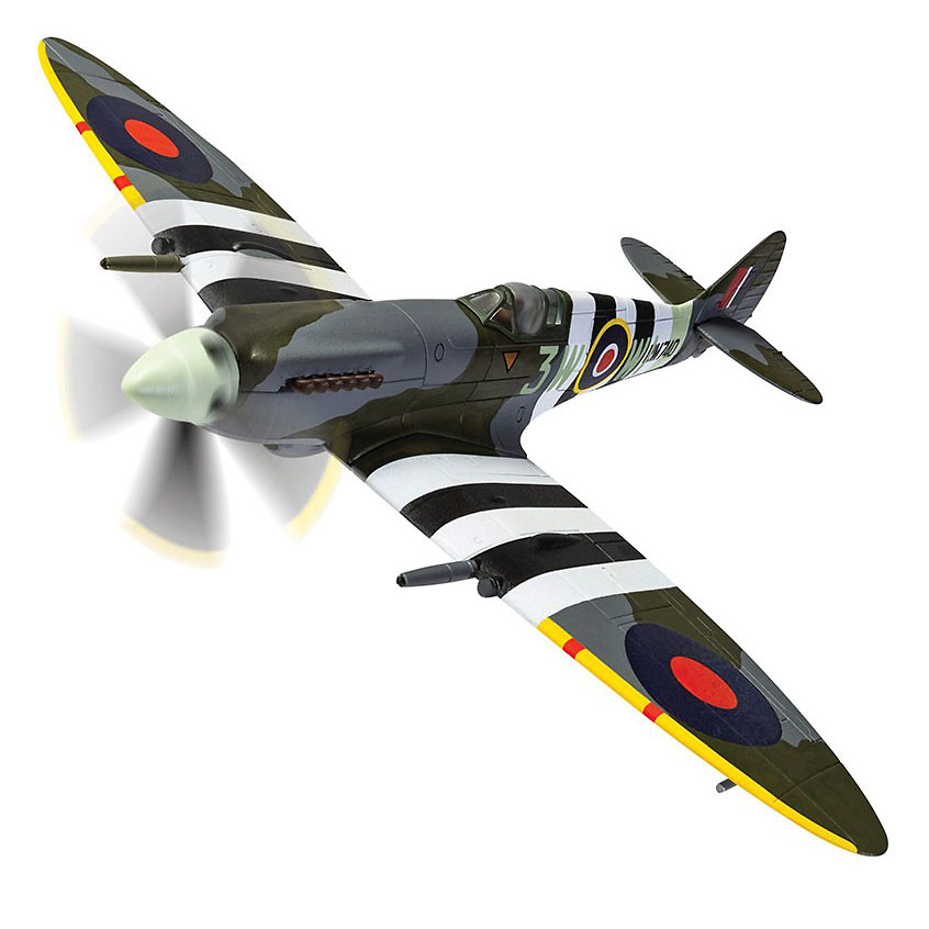 Spitfire XIV RM740, RAF No.322 (Escuadrón Holandés), Deanland, Agosto de 1944, 1:72, Corgi 
