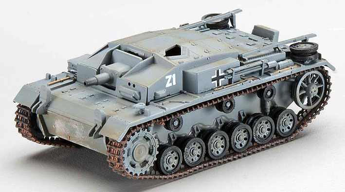 EASY Model StuG III Esegui C/D Russia 1941/1942 tempesta protetti pronto modello 1:72 