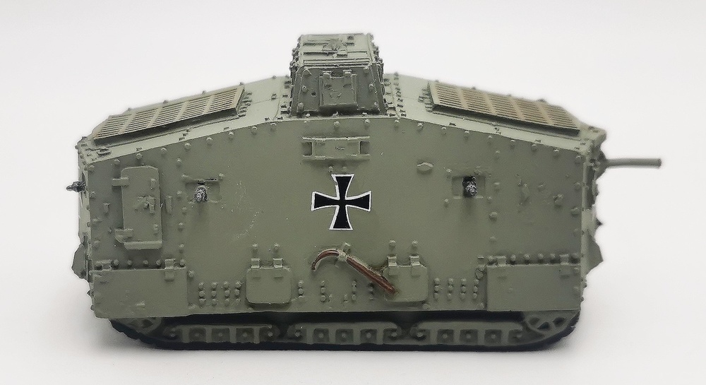 Sturmpanzerwagen A7V, 1ª Guerra Mundial, 1:87, Salvat, 1:87, Salvat 