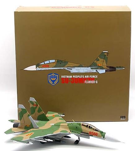 Su-30MK2V Flanker-G ,VPAF 923 Regimiento Yeh The Fighter, Red 8588, Vietnam, 2012, 1:72, JC Wings 