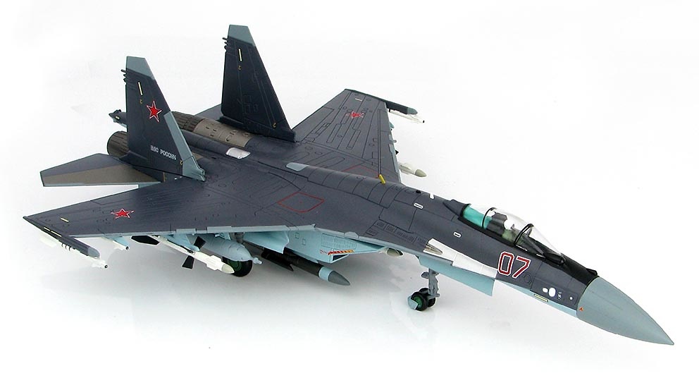 Su-35 Flanker E Red 07, Hobby Master 