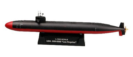 Submarino SSN-688, USS Los Angeles, 1:700, Easy Model 