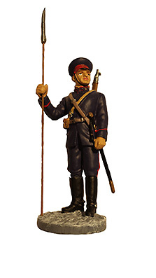 Suboficial Cosaco con uniforme de parada, Ejército Soviético, 1941, 1:32, Eaglemoss 