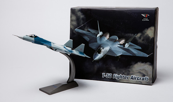 Sukhoi SU-57 Stealth Jet Fighter, Fuerza Aérea Rusa, 1:72, Air Force One 