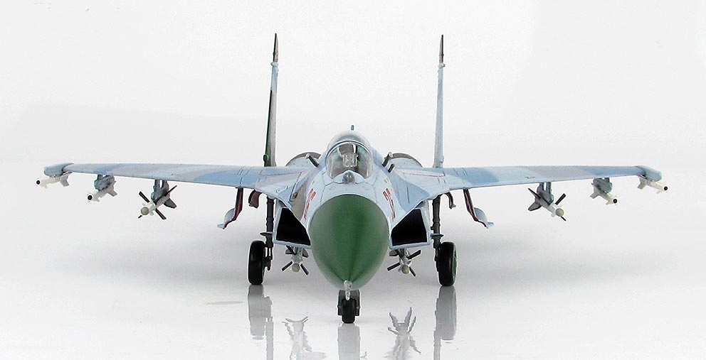 Sukhoi Su-27 Flanker B (First Version) Red 36, Russian Air Army, Barents Sea, 1987, 1:72, Hobby Master 