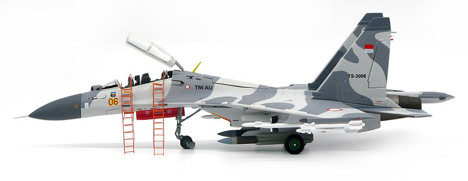 Sukhoi Su-30 MK Flanker-C Indonesian Air Force 11th Squadron 2016, 1:72, JC Wings 