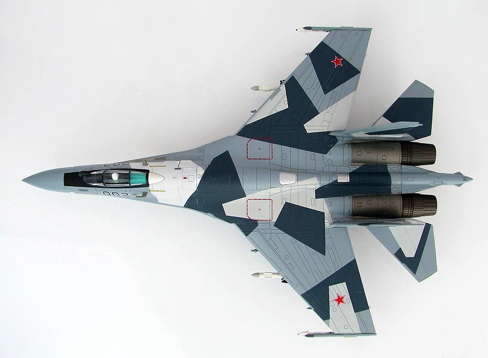 Sukhoi Su-35 Flanker E, Prot. 902, Fuerza Aérea Rusa, MAKS-2009 Airshow, Zhukovskij, 2009, 1:72, Hobby Master 