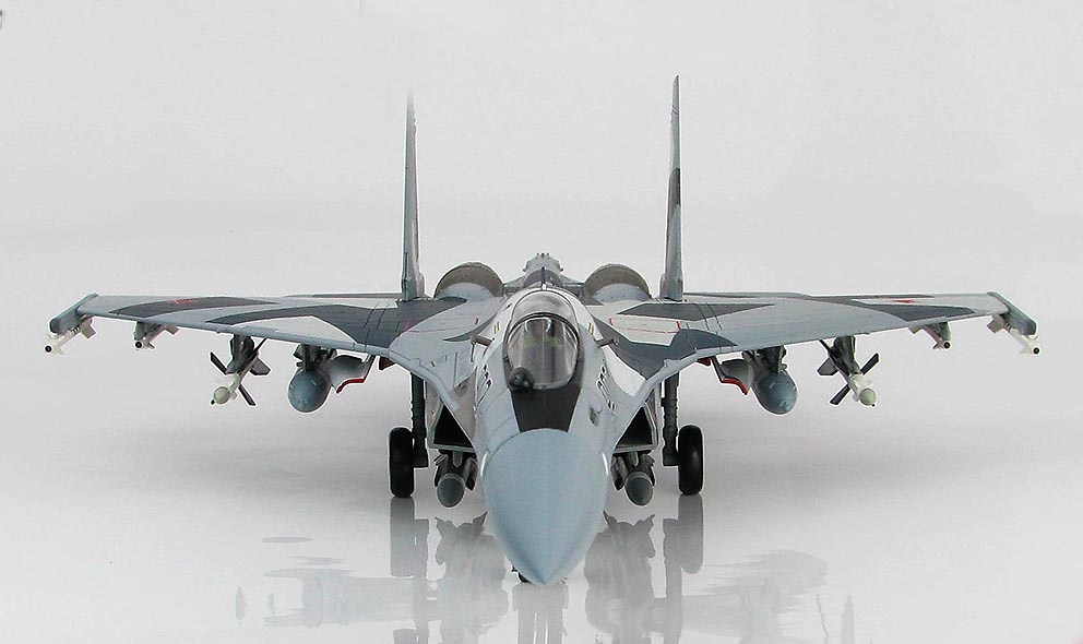 Sukhoi Su-35 Flanker E, Prot. 902, Fuerza Aérea Rusa, MAKS-2009 Airshow, Zhukovskij, 2009, 1:72, Hobby Master 