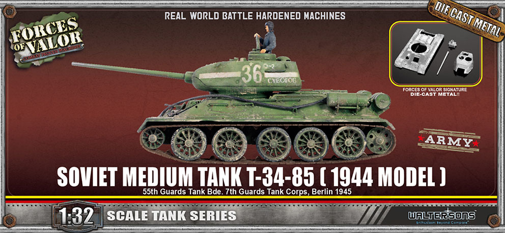 Mundo de tanques Die Cast T34 Tanque Modelo de la exhibición con bonificación de contenido en el juego