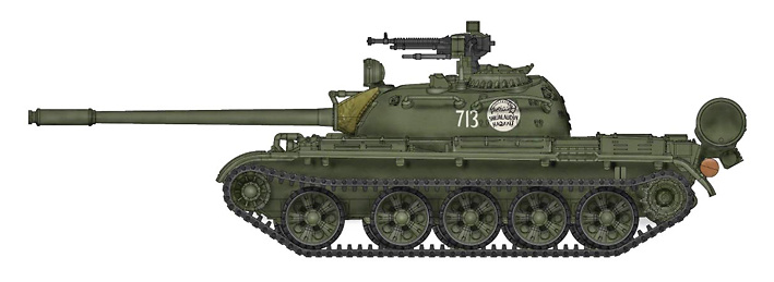 T-55A, tanque medio Ruso 