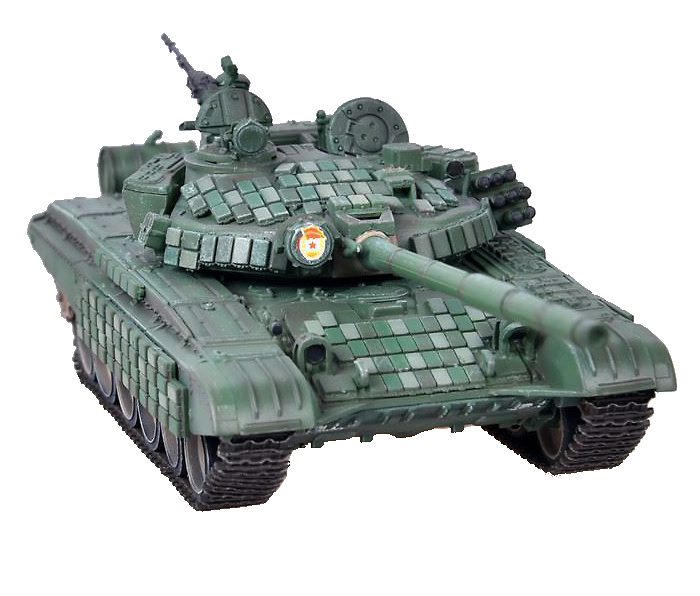 T-72B con Blindaje Reactivo Activo (ERA), 2010, 1:72, Modelcollect 