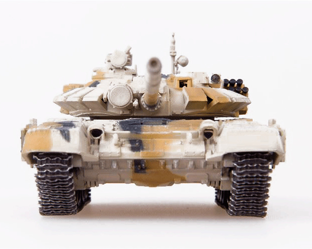 T-72BM, Tanque de Combate Principal, camuflaje desierto, años 2010, 1:72, Modelcollect 