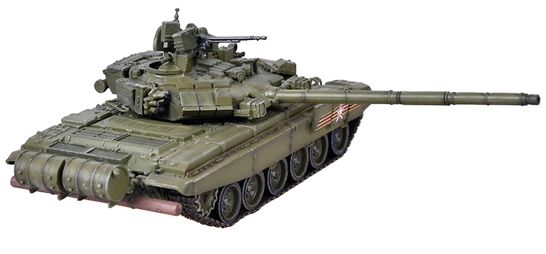 T-90A MBT, Victory Day Parade in Moscow Red Square, May 9, 2015, 1:72, Modelcollect 