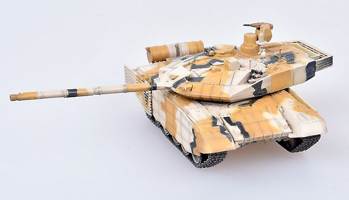 T-90MS, Camuflaje del Desierto, Ejército Ruso, Feria de Armamento, 2014, 1:72, Modelcollect 