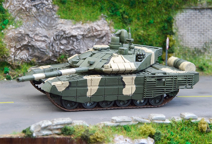 T-90MS, Ejército Ruso, Nizhny Tagil, 2012, 1:72, Modelcollect 