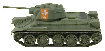 T34/76, German Army, 1943, 1:72, Easy Model 