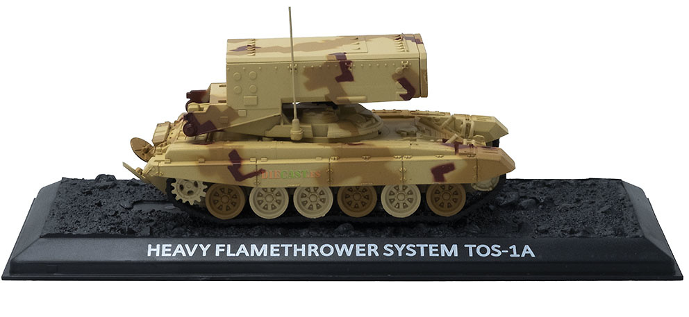TOS-1A, Heavy System flamethrower, Russia, 1:72, Panzerkampf 