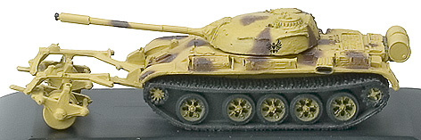 TR, EGYPT, CARRO T-55 MBT, w/KMT-5, 1:144 