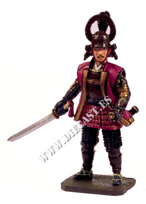 Tachibana Muneshige, 1569-1642, Samurai, 1:30, Del Prado 