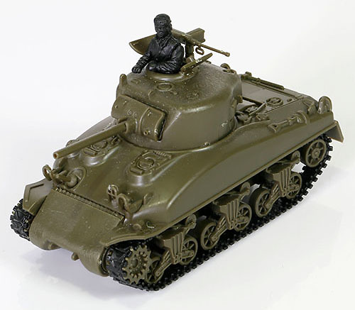 Tanque medio Sherman M4A1, USA, 1:72, Forces of Valor 