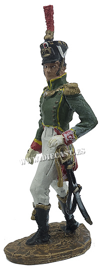 Teniente del Regimiento de Flanqueurs-Granaderos de la Guardia Imperial, 1813-14, 1:32, Hobby & Work 