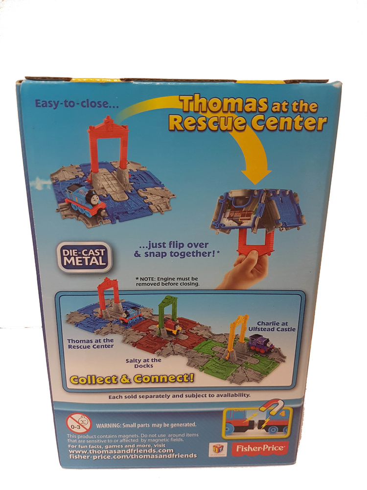 Thomas & Friends, Thomas at the rescue center, Cube Station, Fisher Price 
