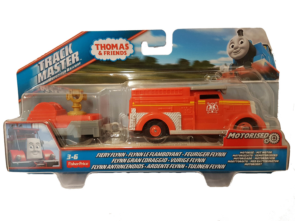 Thomas & Friends, Track Master Motorized Railway, Fiery Flynn, Fisher Price 