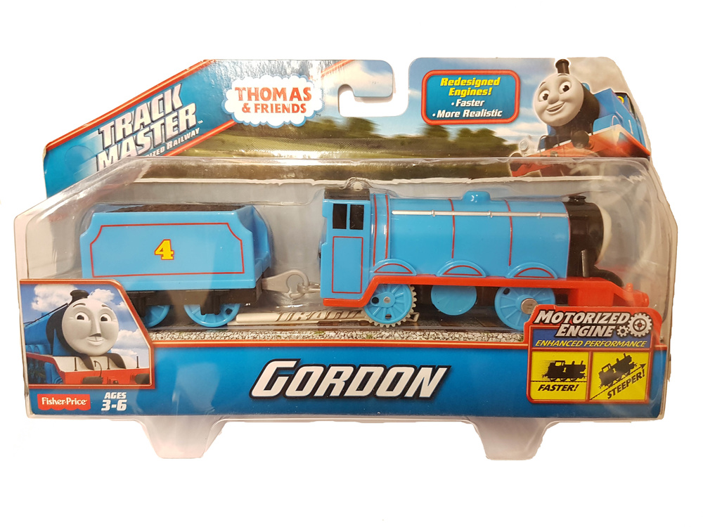 Thomas & Friends, Track master motorized railway, Gordon, Fisher Price 
