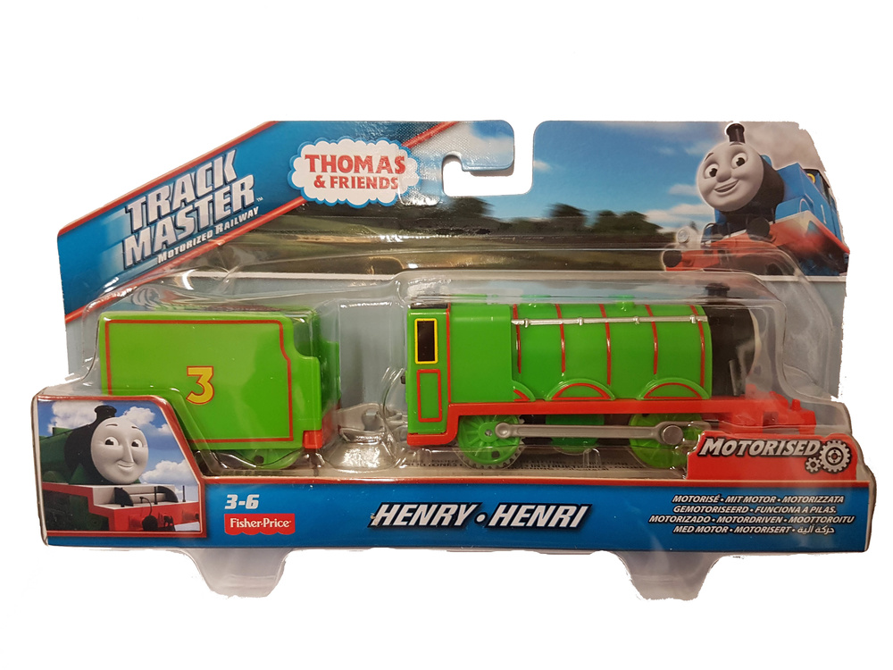 Thomas & Friends, Track master motorized railway, Henry, Fisher Price 