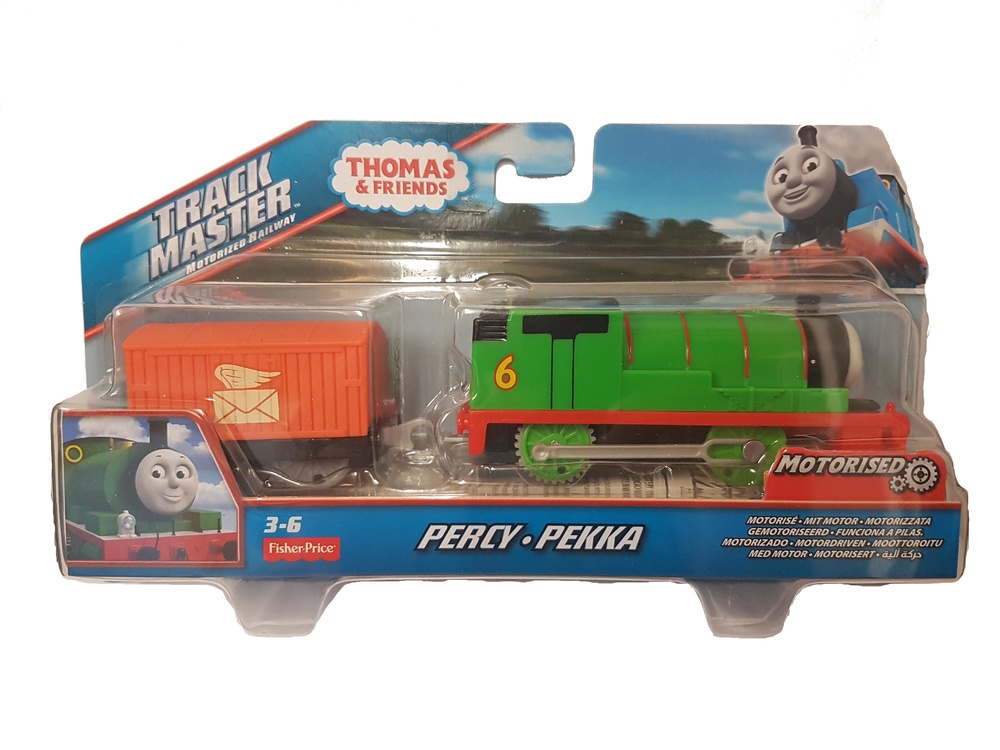 Thomas & Friends, Track master motorized railway, Percy, Fisher Price 