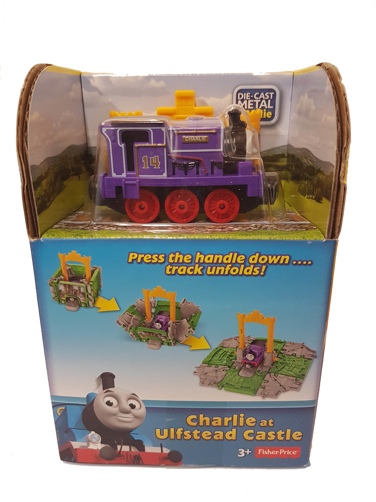Thomas & Friends - Charlie at Ulfstead Castle, Cube Station, Fisher Price 