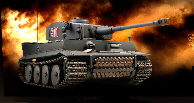 Tiger I, Early Production, 1:24, VS Tank 