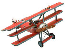 Triplano Fokker Dr.1, 1:72, Planeta de Agostini 