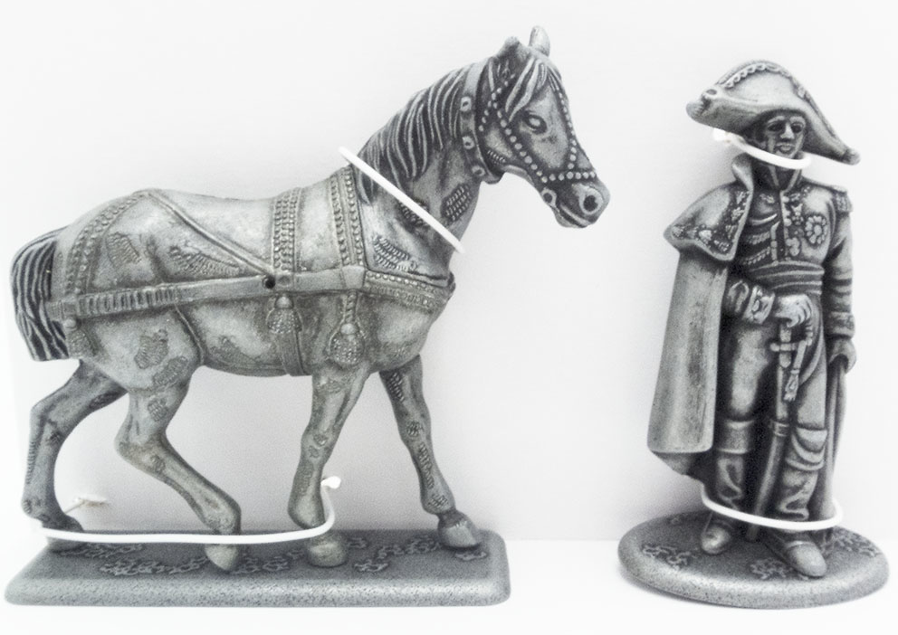 Troika Horse Right, General de Caulaincourt, 1:24, Atlas Editions 