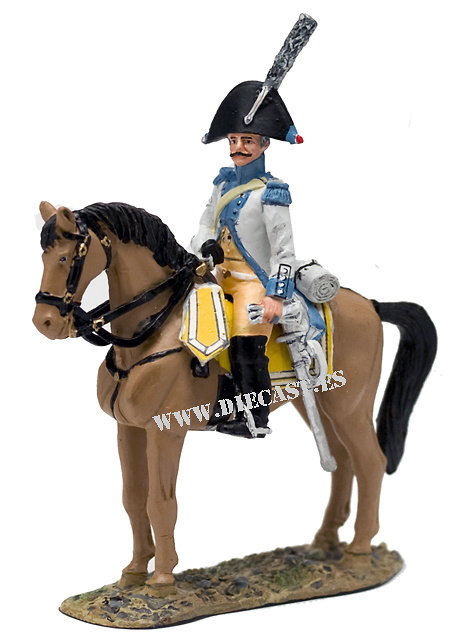 Trooper, 2nd Dutch-Belgian Cavalry Regt., 1801, 1:30, Del Prado 