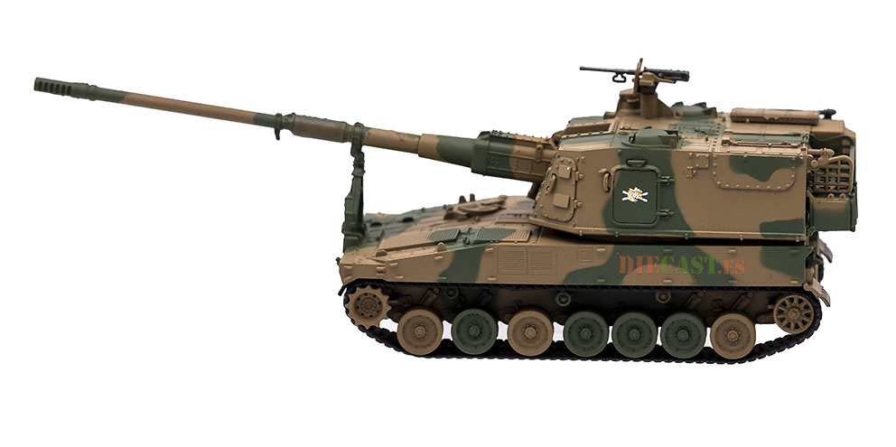 Type 99, 155 mm., Obús autopropulsado, JGSDF, 999-Presente, Japón, 1:72, DeAgostini 