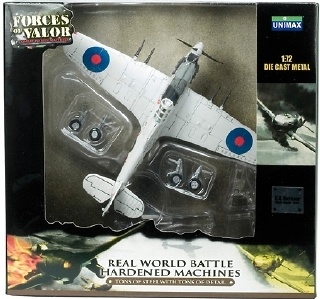 U.K. Hurricane RAF Nº34 1:72, Forces of Valor 