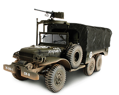 U.S. 6X6 1.5 Ton Cargo Truck, European Theater Operation, 1945, 1:32, Forces of Valor 