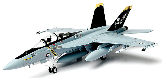 U.S. F/A-18F Super Hornet “Black Aces”, 1:72, Forces of Valor 