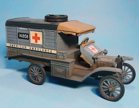 U.S. Ford T Ambulance, 1918, 1:30, John Jenkins 